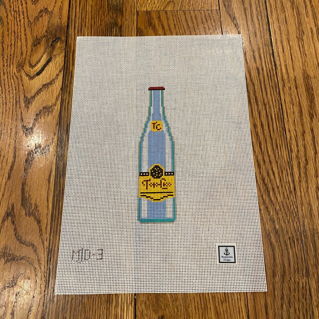 Mineral Water Canvas - KC Needlepoint