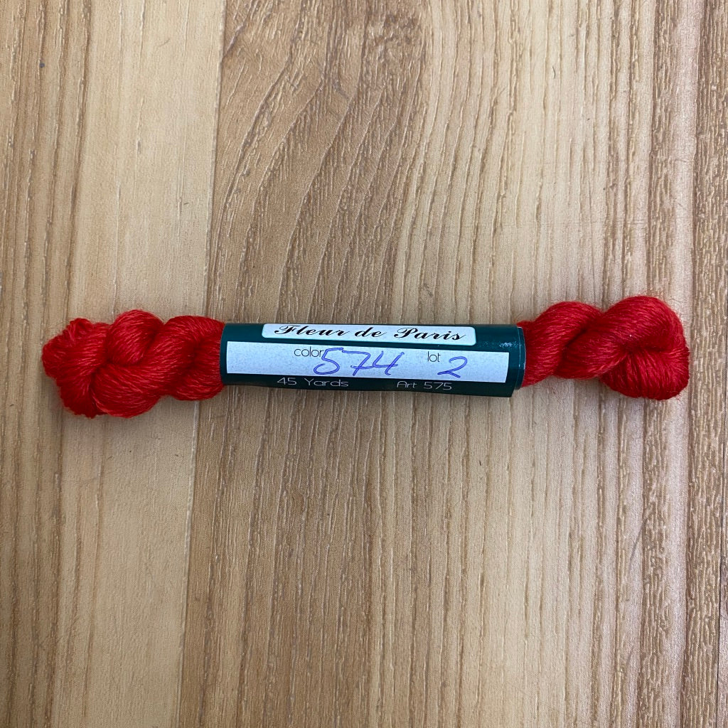 Bella Lusso Merino Wool 574 Poppy - KC Needlepoint