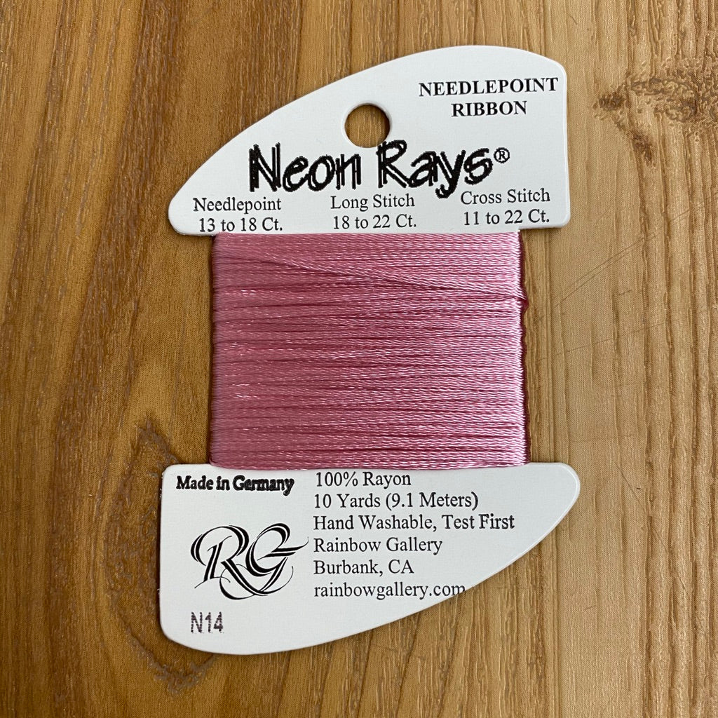 Neon Rays N14 Hot Pink - KC Needlepoint