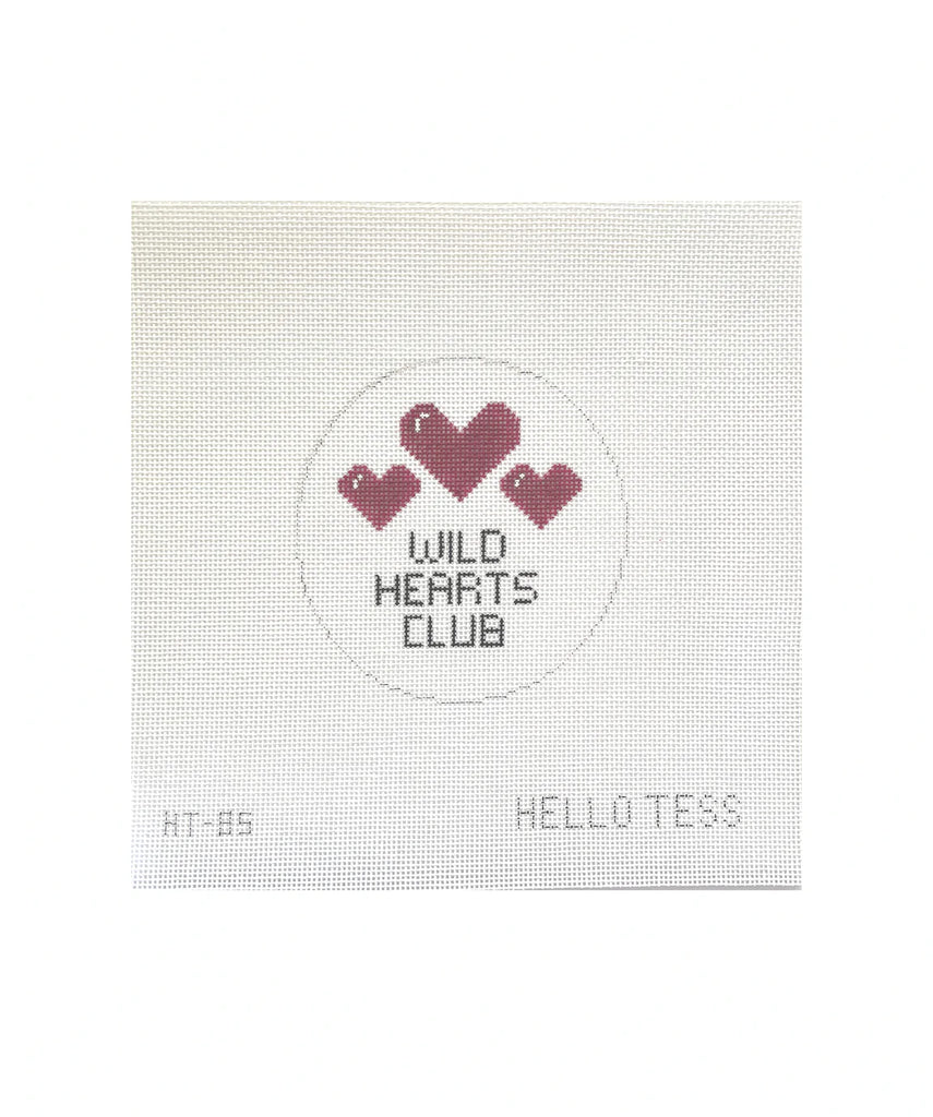 Mantras-Wild Hearts Club Canvas - KC Needlepoint