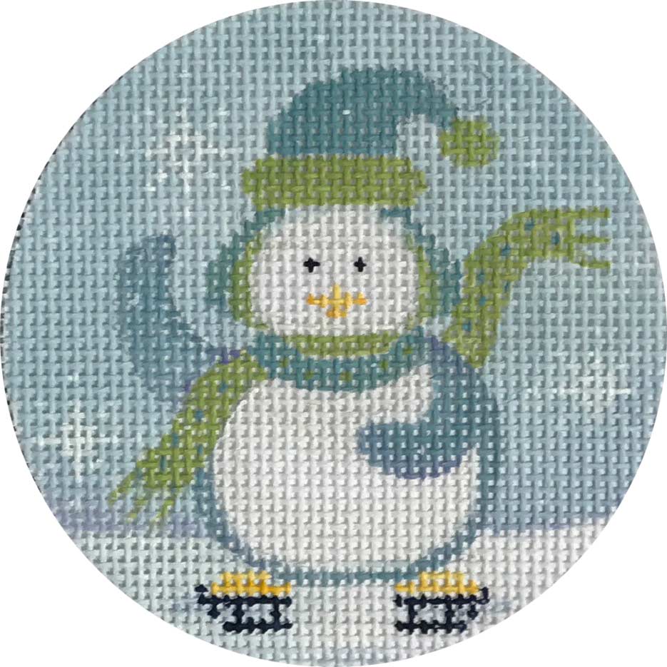 Chilly Penguin Canvas - KC Needlepoint