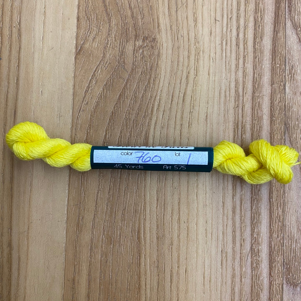 Bella Lusso Merino Wool 760 Citron - KC Needlepoint