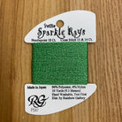 Petite Sparkle Rays PS47 Light Christmas Green - needlepoint