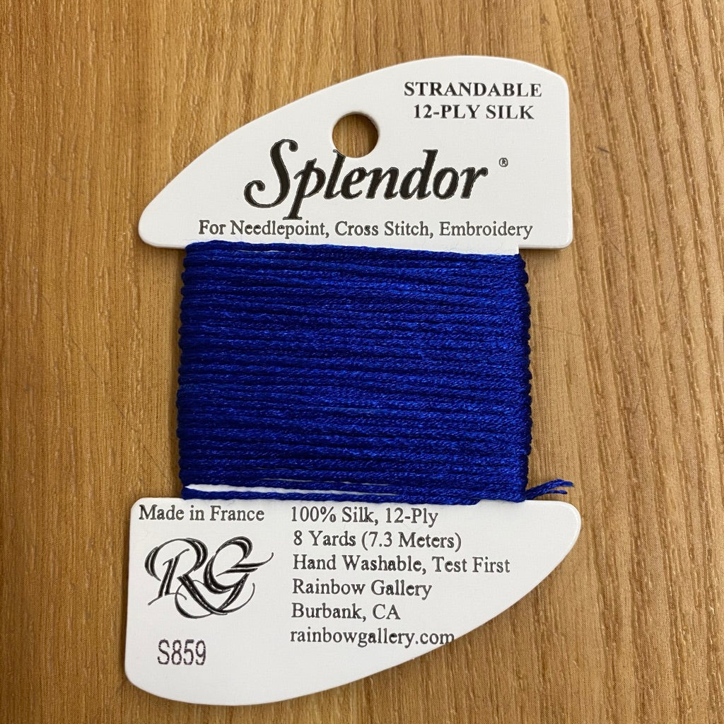 Splendor S859 Indigo Blue - KC Needlepoint