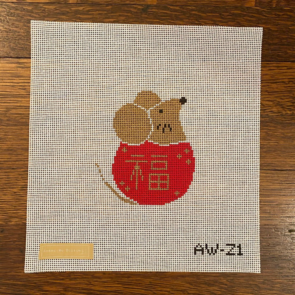 Year of the Rat Canvas - KC Needlepoint