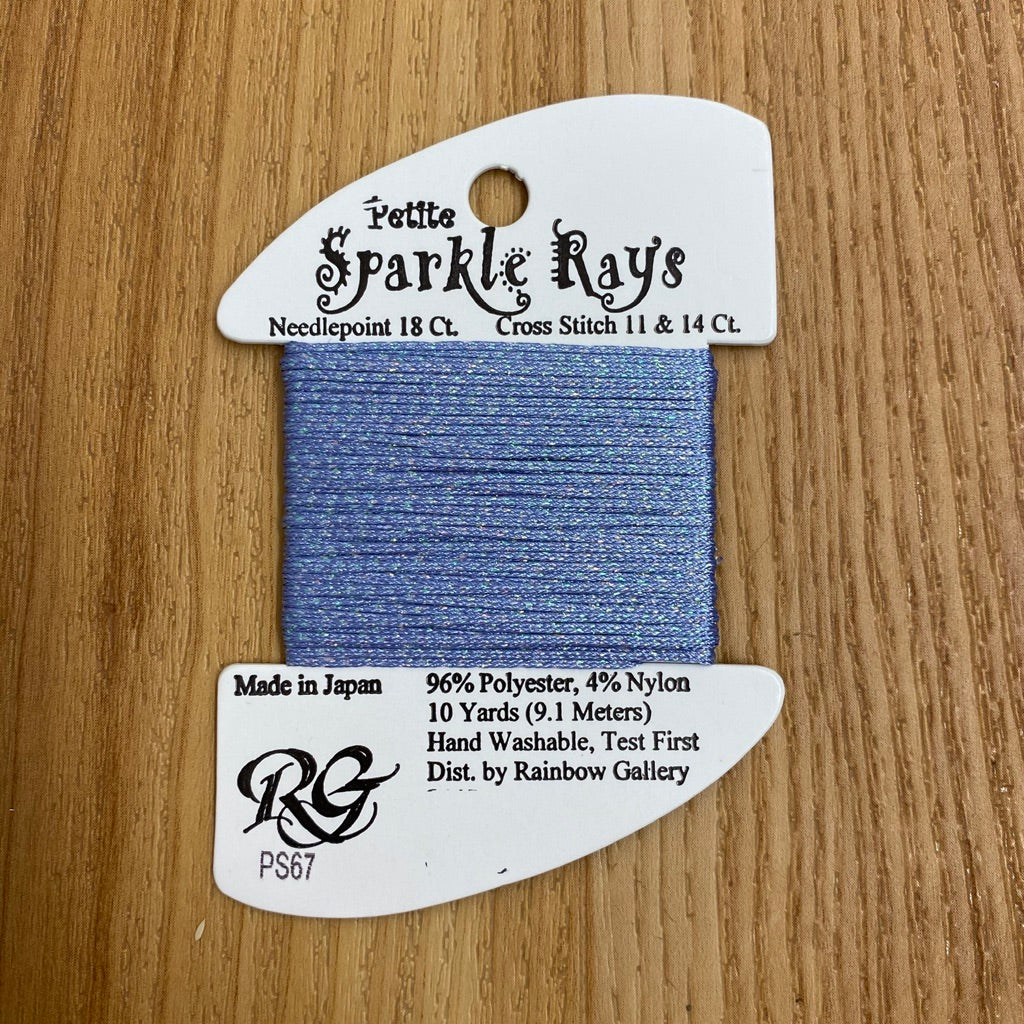 Petite Sparkle Rays PS67 Periwinkle - needlepoint