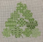 Clover Stack Canvas - KC Needlepoint