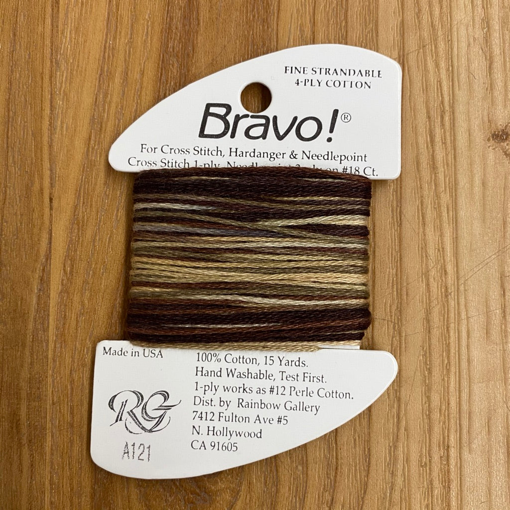 Bravo A121 Browns - KC Needlepoint