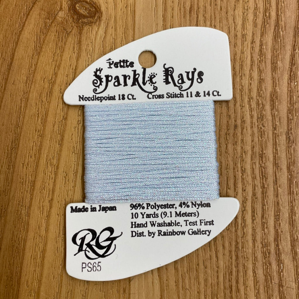 Petite Sparkle Rays PS65 Pale Periwinkle - needlepoint