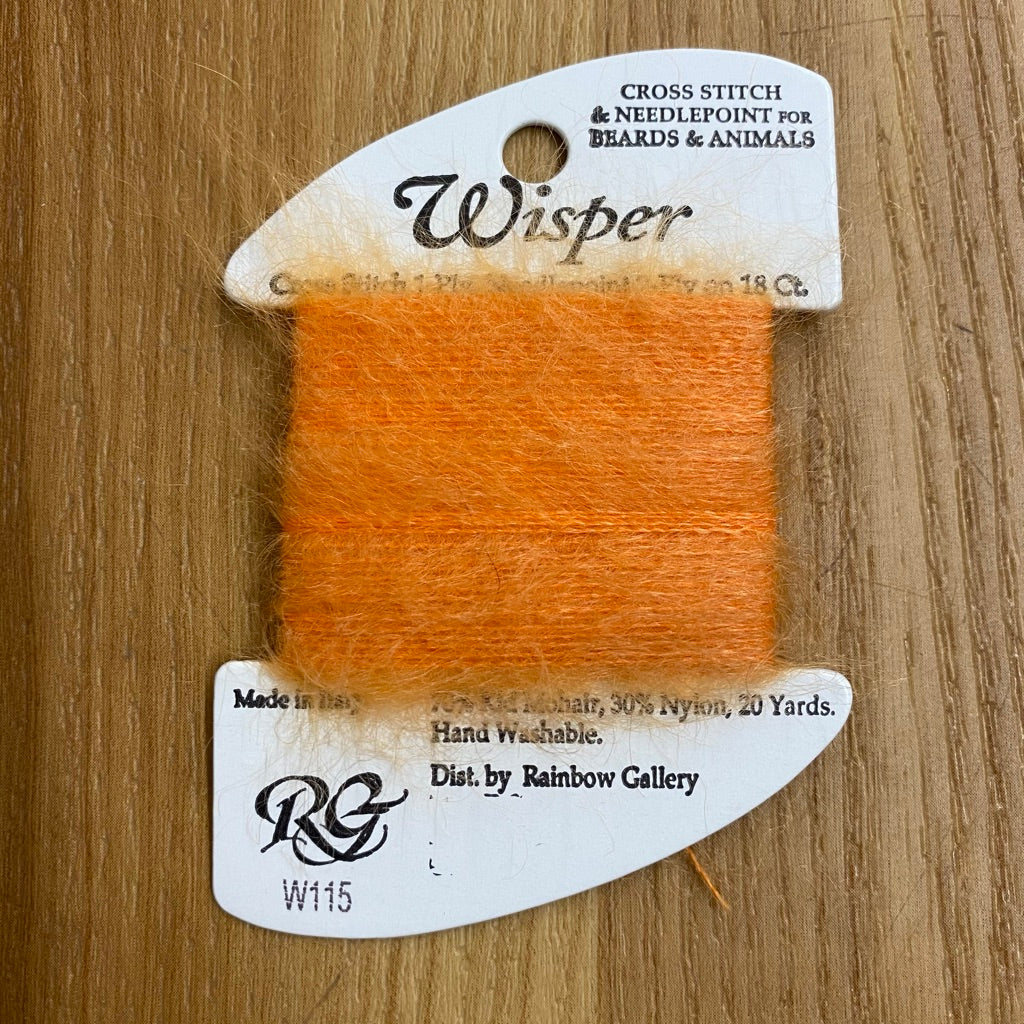 Wisper W115 Pumpkin - KC Needlepoint