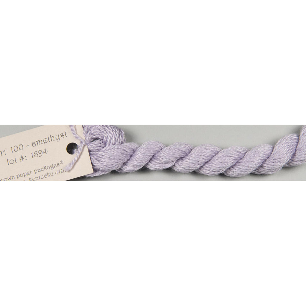 Silk & Ivory 100 Amethyst - KC Needlepoint