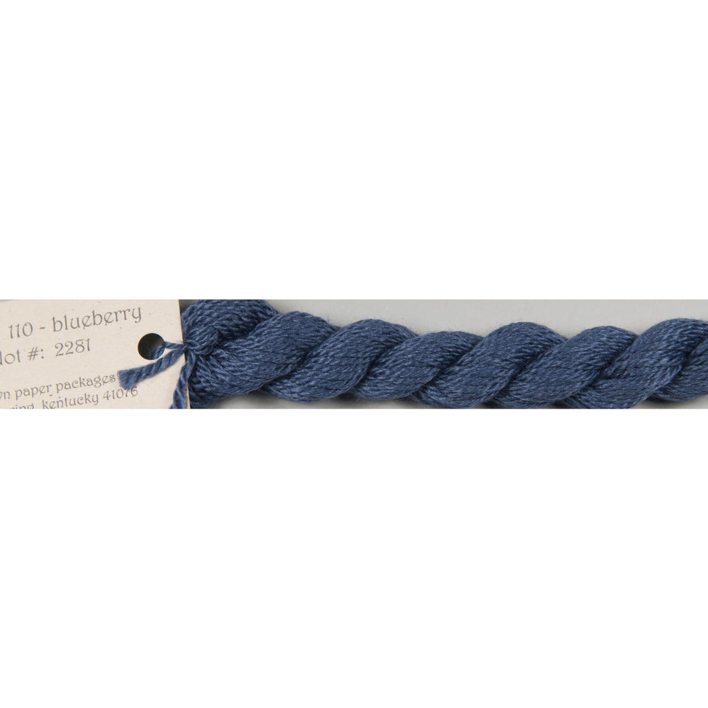 Silk & Ivory 110 Blueberry - KC Needlepoint