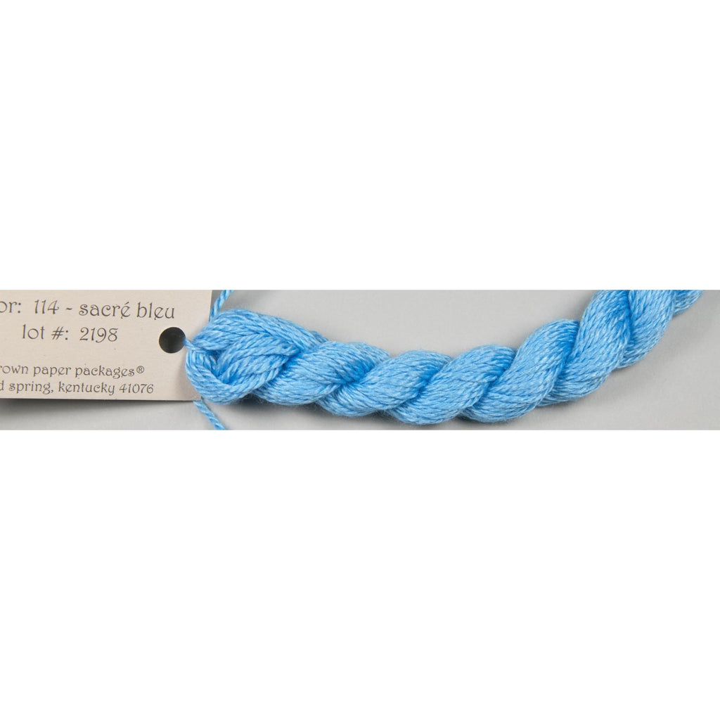 Silk & Ivory 114 Sacre Bleu - KC Needlepoint
