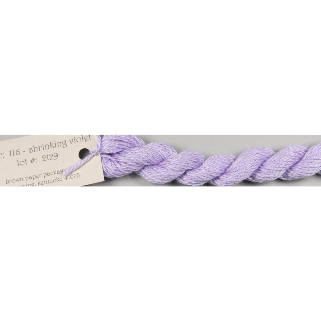 Silk & Ivory 116 Shrinking Violet - KC Needlepoint