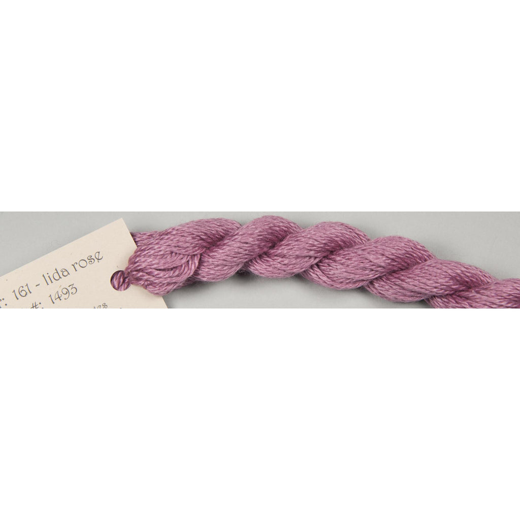 Silk & Ivory 161 Lida Rose - KC Needlepoint
