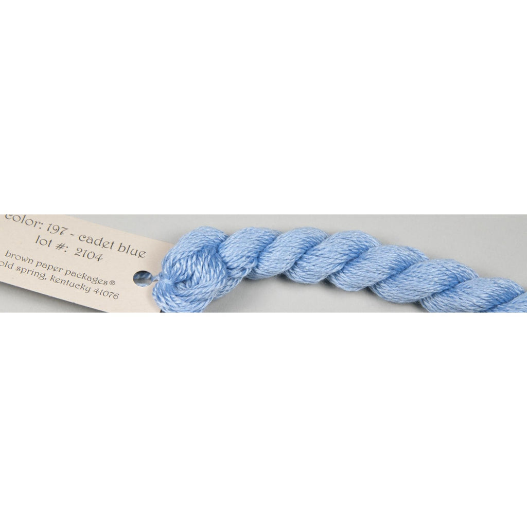Silk & Ivory 197 Cadet Blue - KC Needlepoint