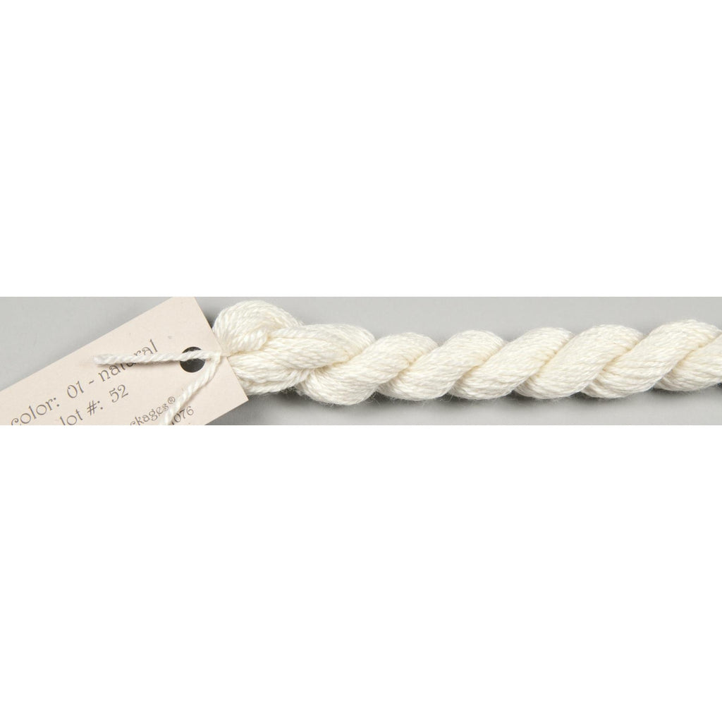 Silk & Ivory 001-Natural - KC Needlepoint