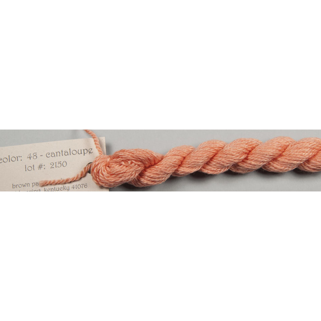 Silk & Ivory 048 Cantaloupe - KC Needlepoint