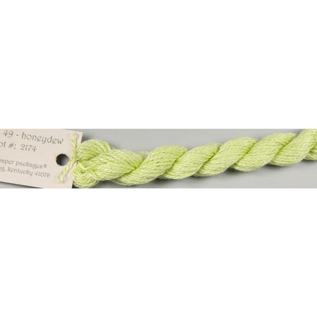 Silk & Ivory 049 Honeydew - KC Needlepoint