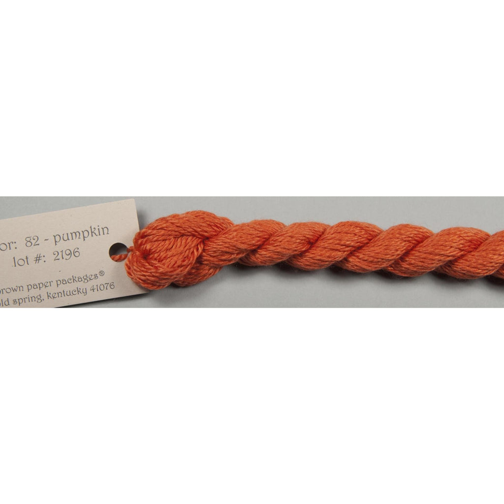 Silk & Ivory 082 Pumpkin - KC Needlepoint