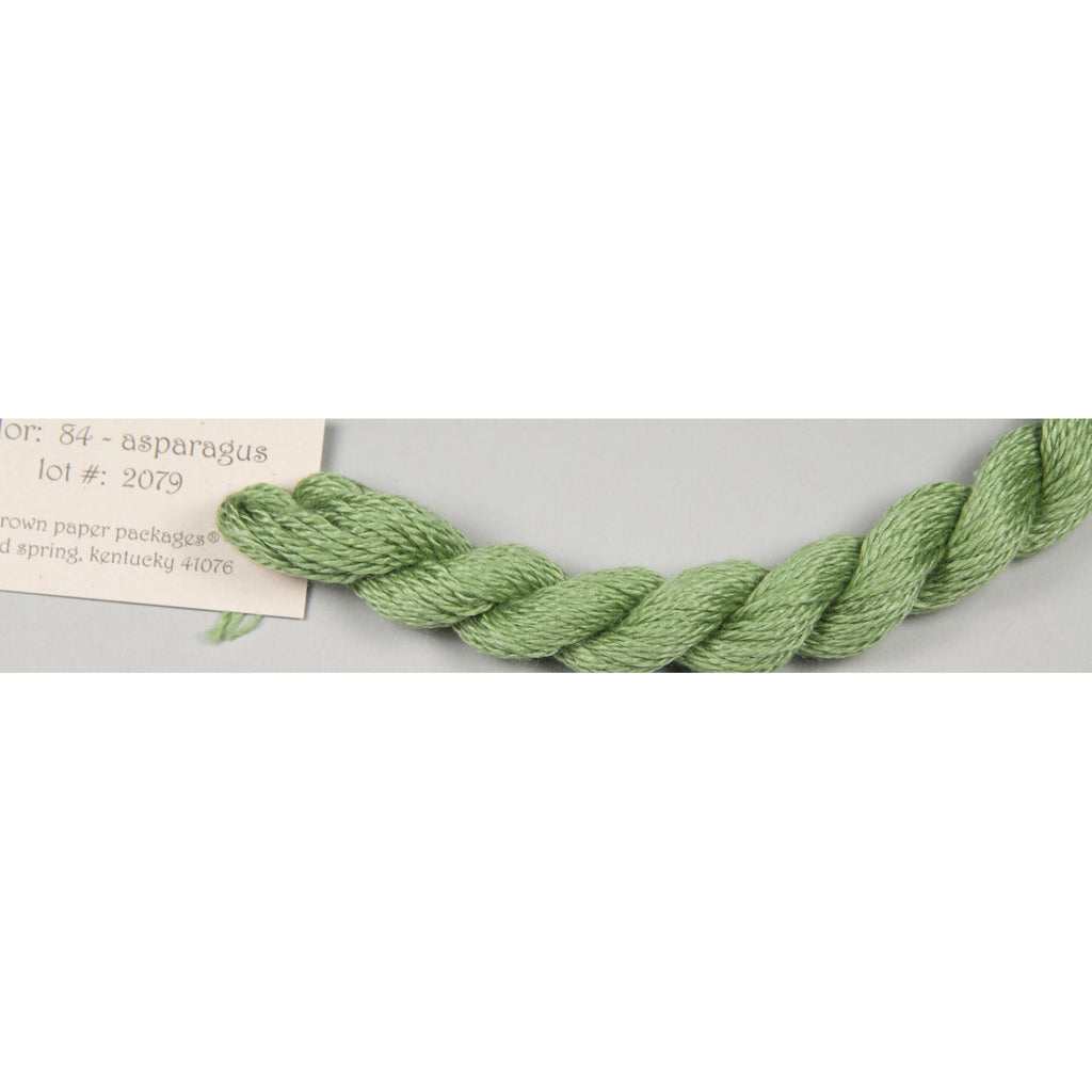 Silk & Ivory 084 Asparagus - KC Needlepoint