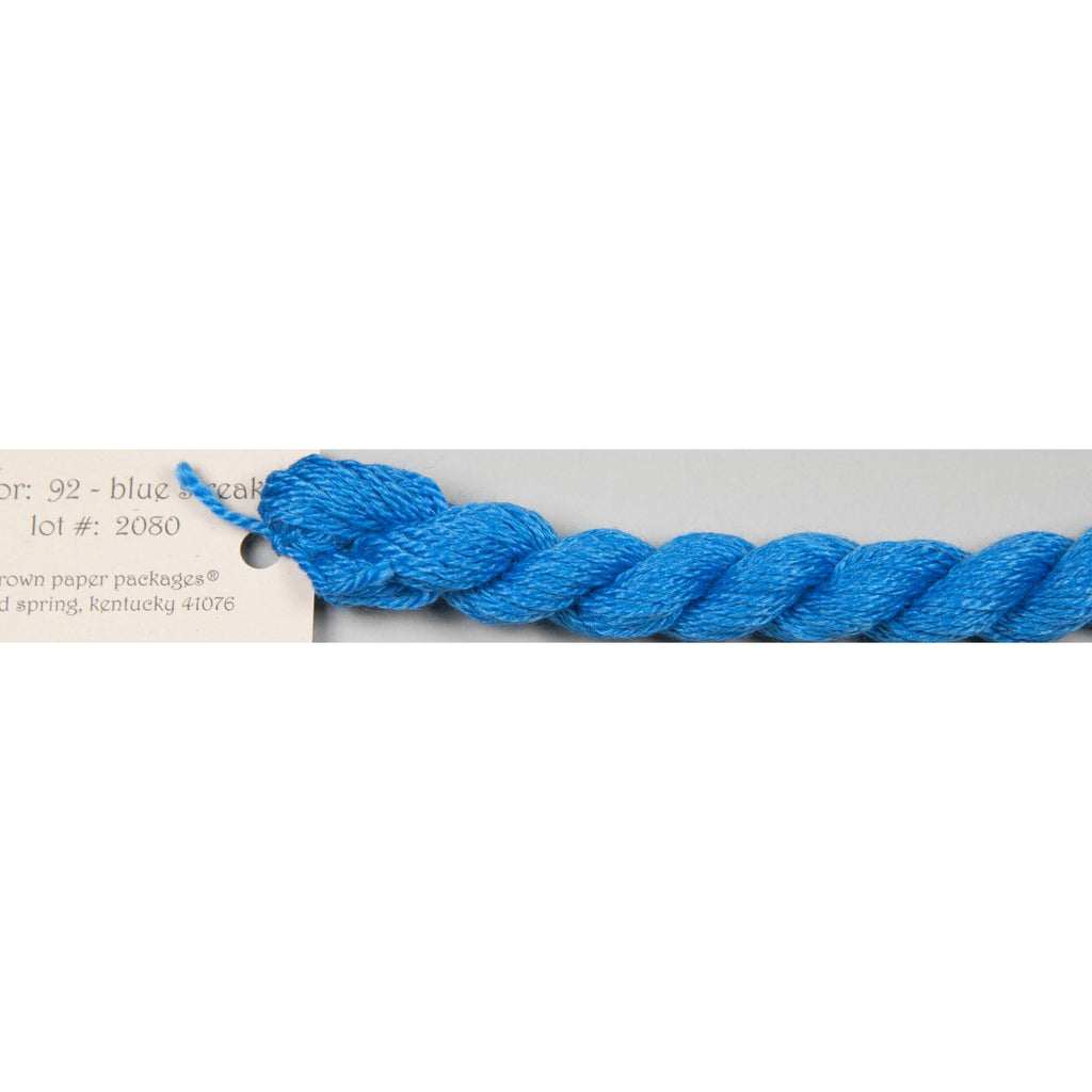 Silk & Ivory 092 Blue Streak - KC Needlepoint