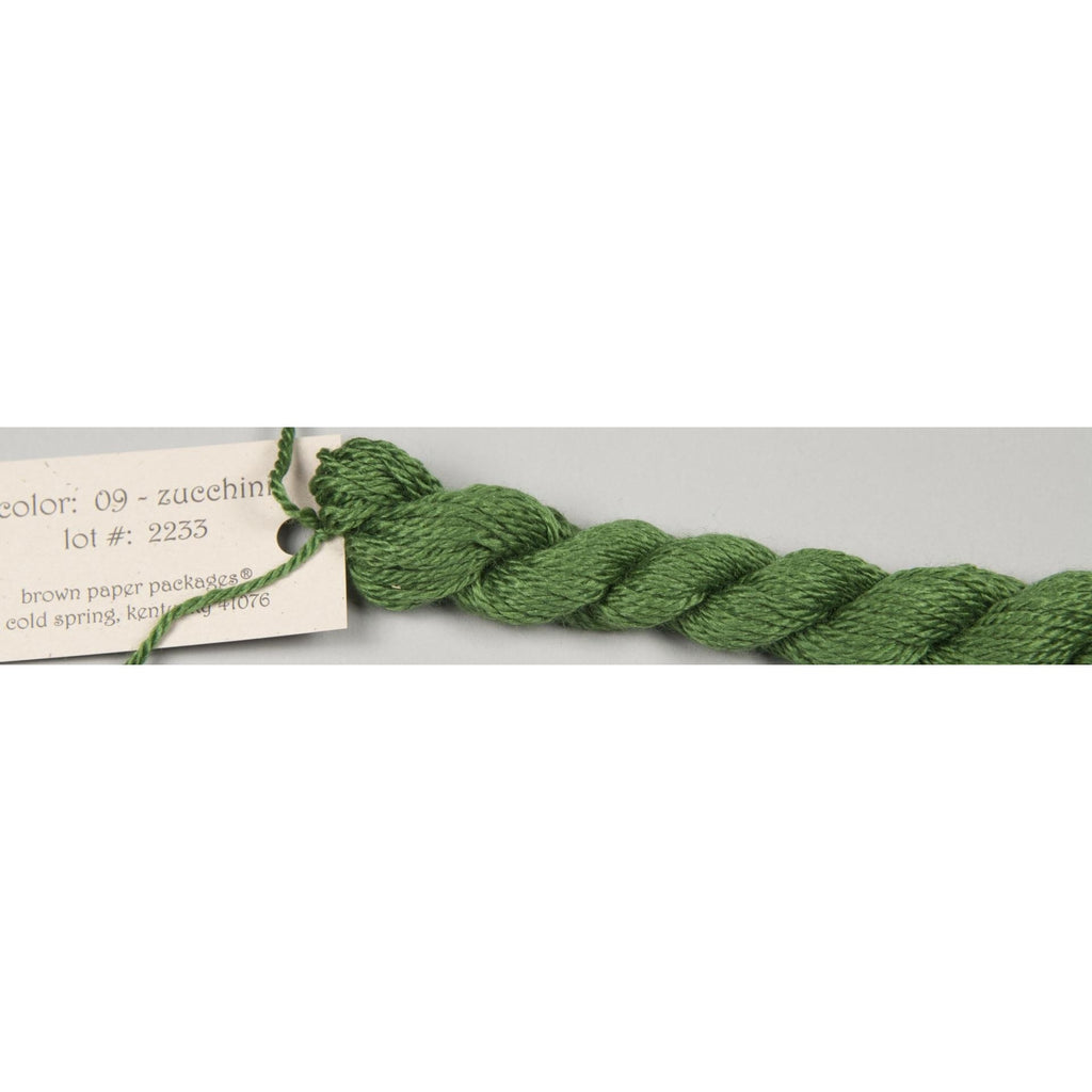 Silk & Ivory 009 Zucchini - KC Needlepoint