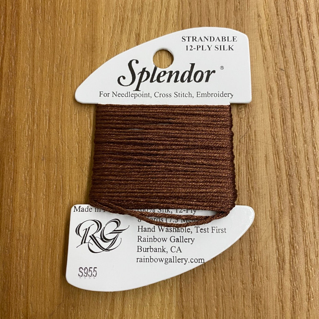 Splendor S955 Coffee - KC Needlepoint