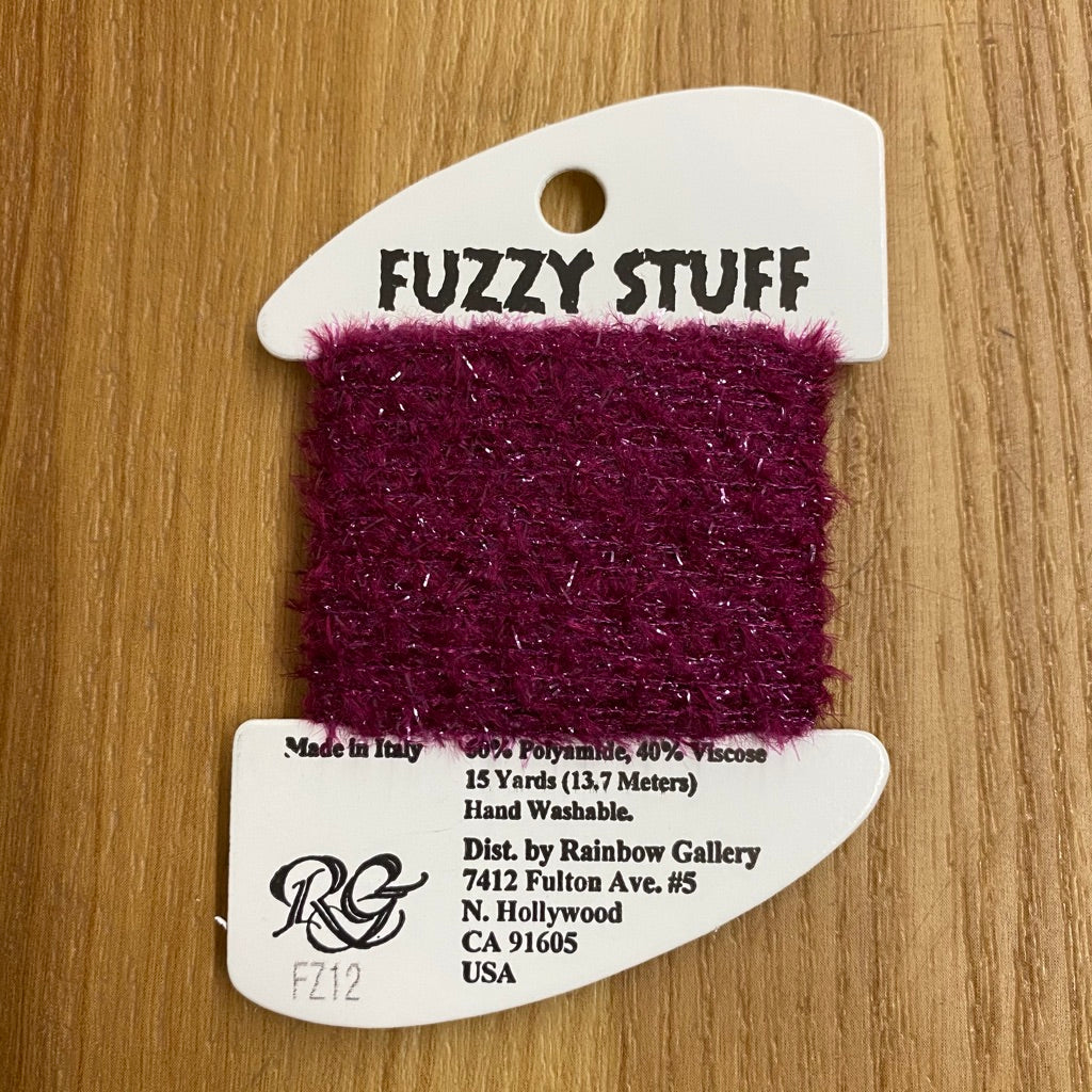 Fuzzy Stuff FZ12 Cranberry - KC Needlepoint