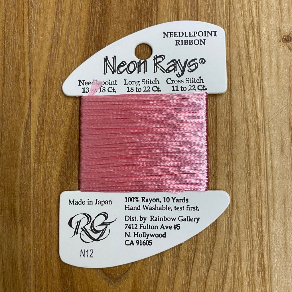 Neon Rays N12 Pink - KC Needlepoint