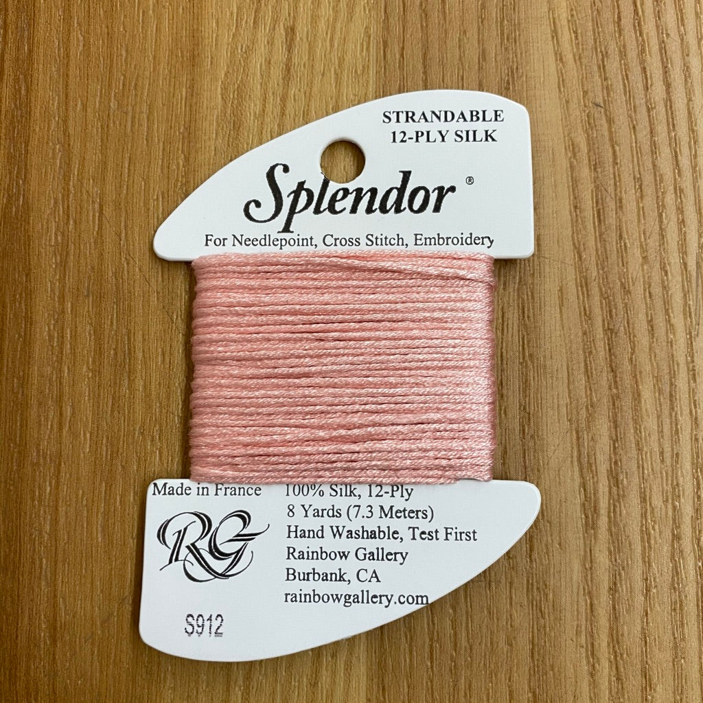 Splendor S912 Lite Shell Pink - KC Needlepoint