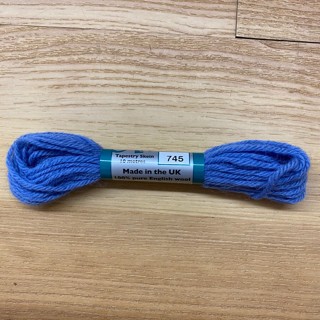 Appleton Tapestry Wool 745 China Blue - needlepoint