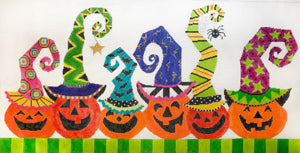 Pumpkin Patch Party Canvas - KC Needlepoint