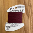 Capri 18 C806 Burgundy - KC Needlepoint