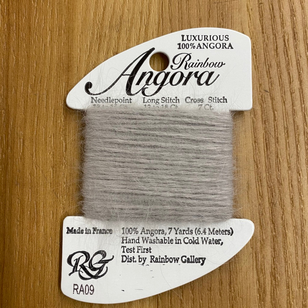 Rainbow Angora RA09 Lite Gray - KC Needlepoint