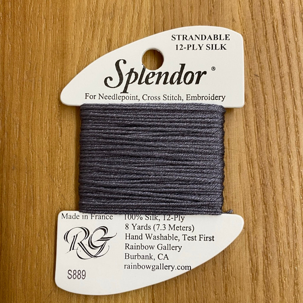 Splendor S889 Dark Gray - KC Needlepoint