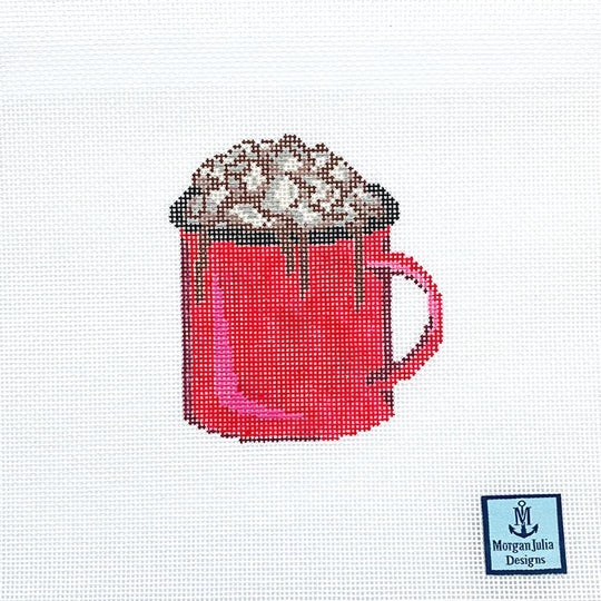 Hot Chocolate Canvas - KC Needlepoint