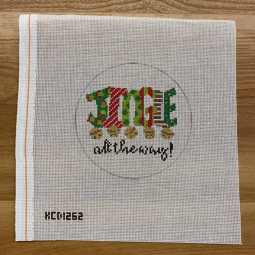 Jingle All the Way Canvas - KC Needlepoint