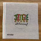 Jingle All the Way Canvas - KC Needlepoint