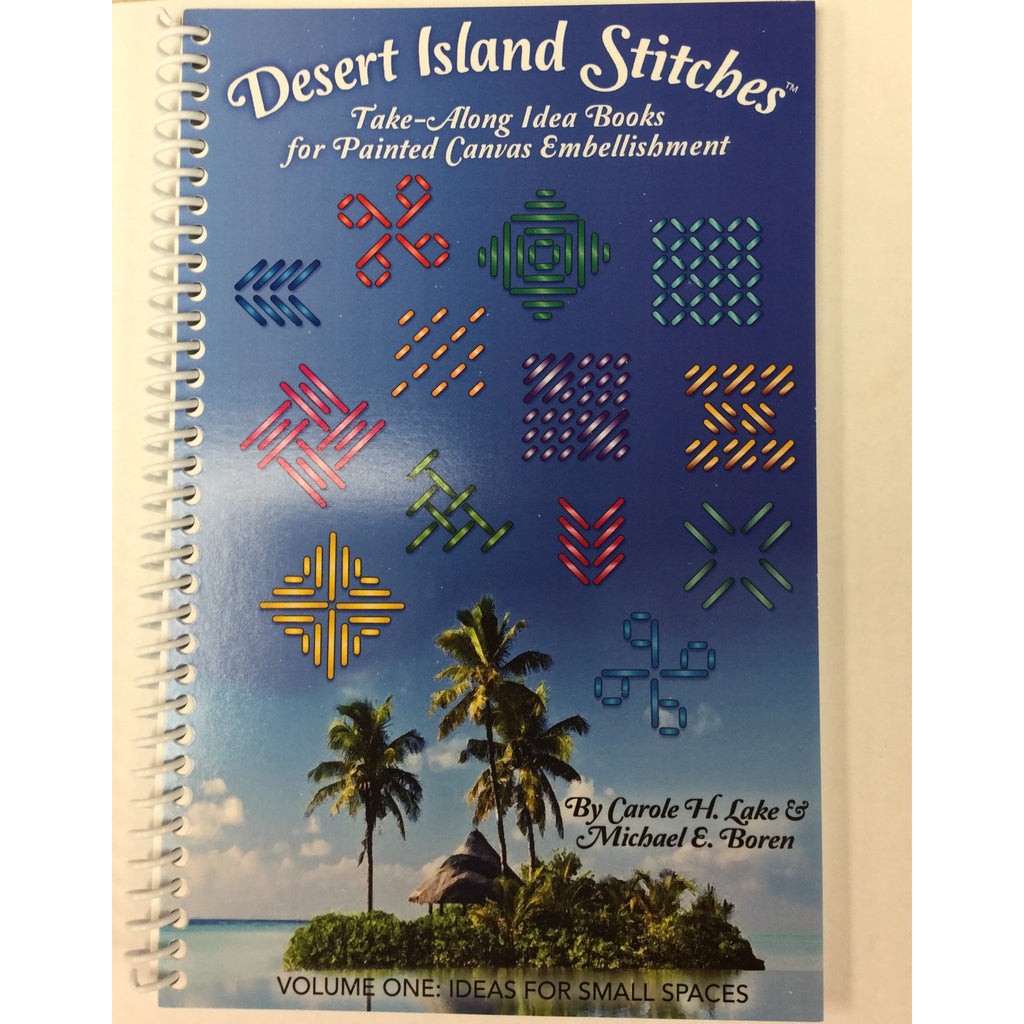Desert Island Stitches Book - KC Needlepoint