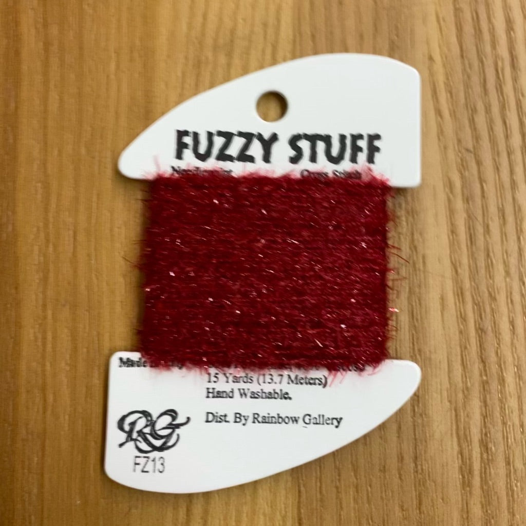 Fuzzy Stuff FZ13 Red - KC Needlepoint