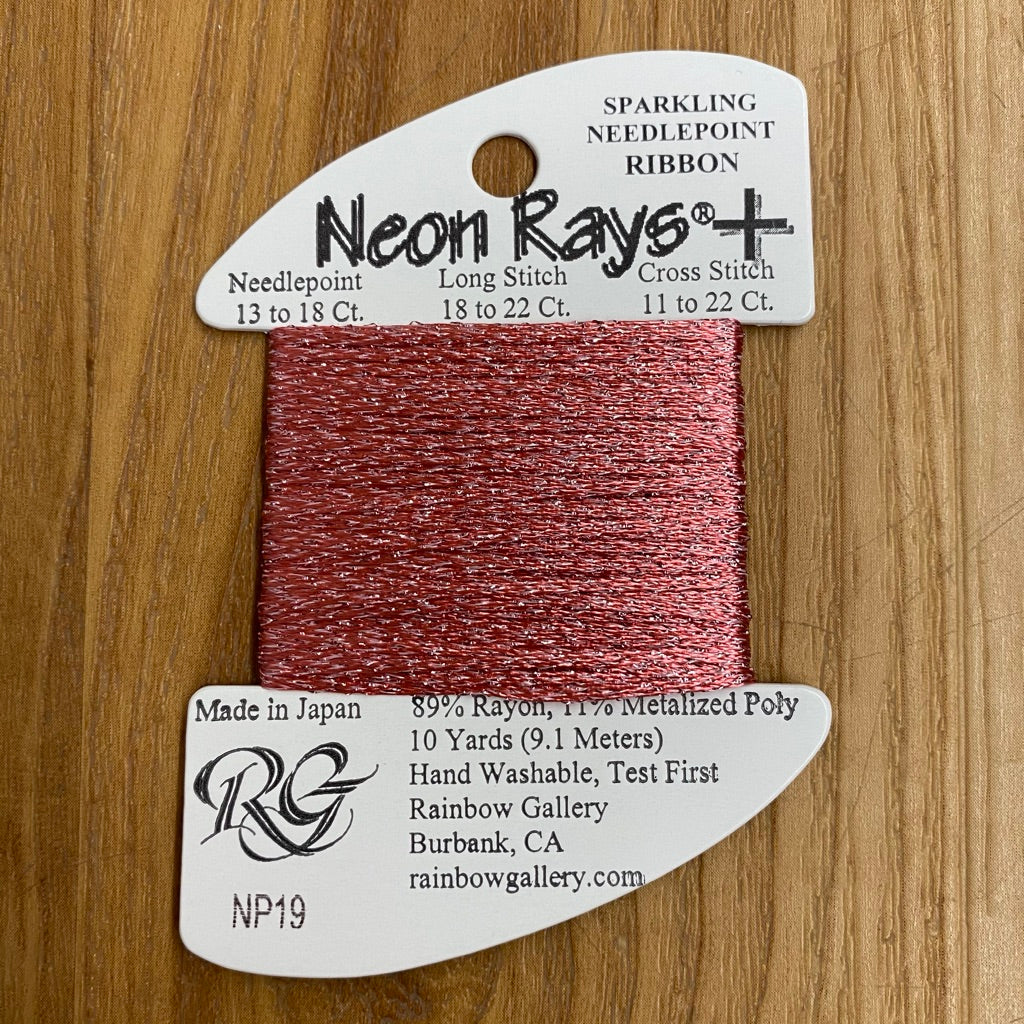 Neon Rays+ NP19 Watermelon - KC Needlepoint