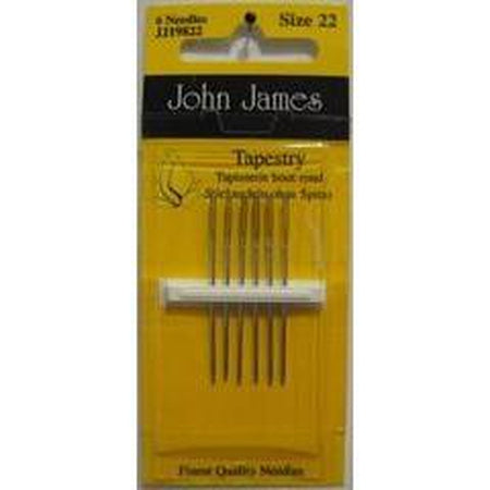 John James #22 Tapestry Needles - KC Needlepoint