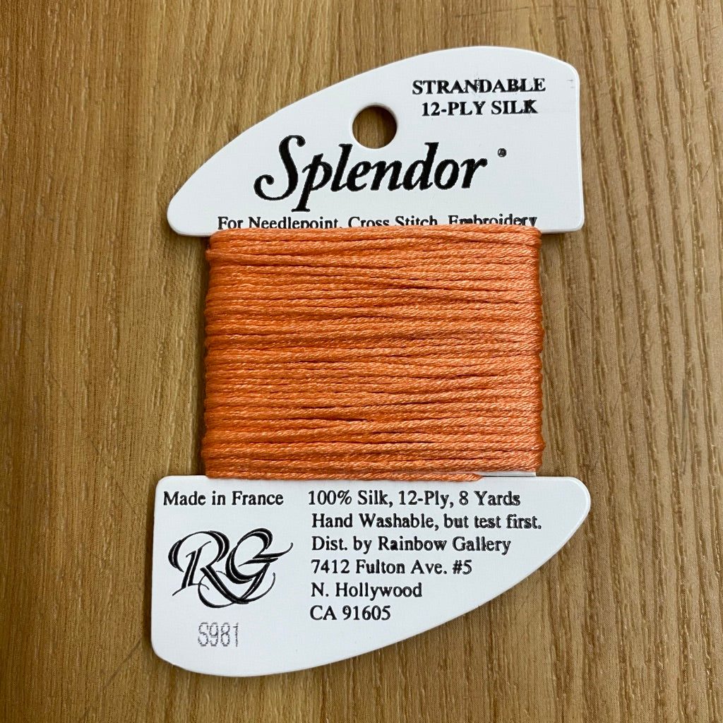 Splendor S981 Salmon - KC Needlepoint