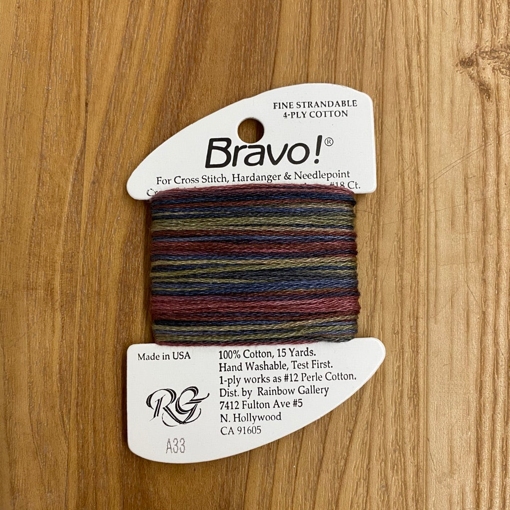Bravo A33 Brandywine - KC Needlepoint