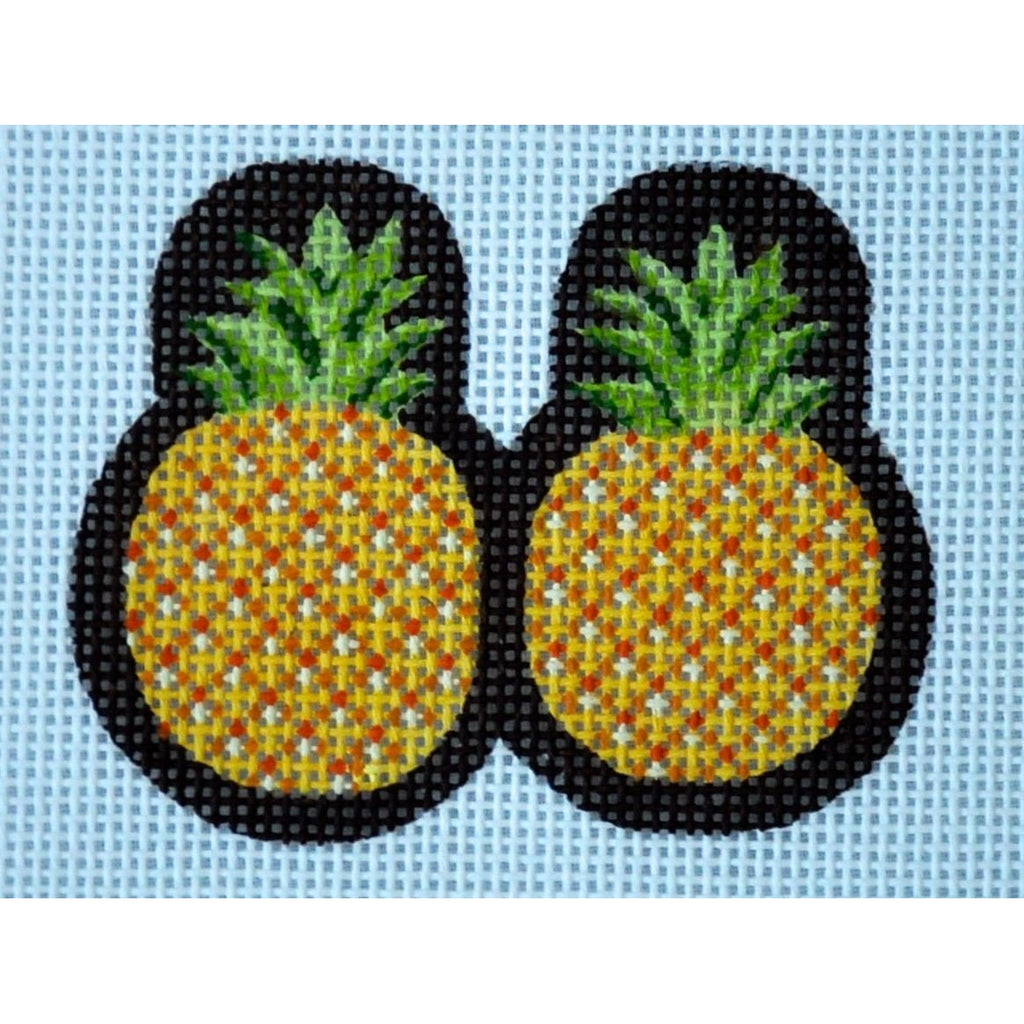 Pineapple Scissor Finder Canvas - KC Needlepoint