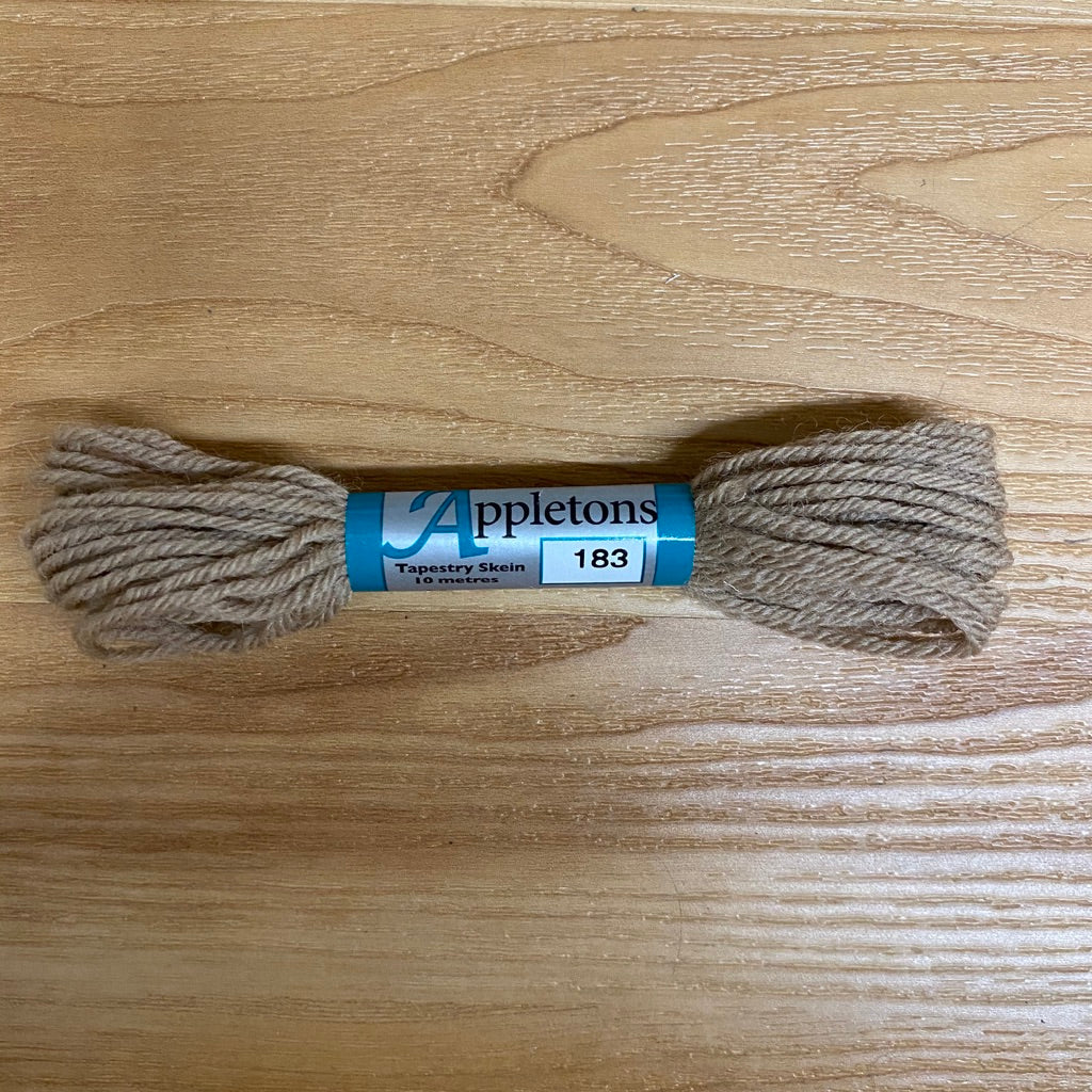 Appleton Tapestry Wool 183 Chocolate - needlepoint