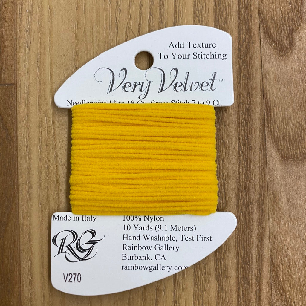 Very Velvet V270 Yellow Gold - KC Needlepoint