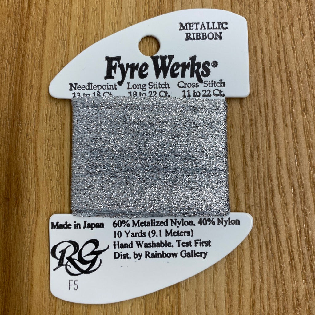 Fyre Werks F5 Silver - needlepoint