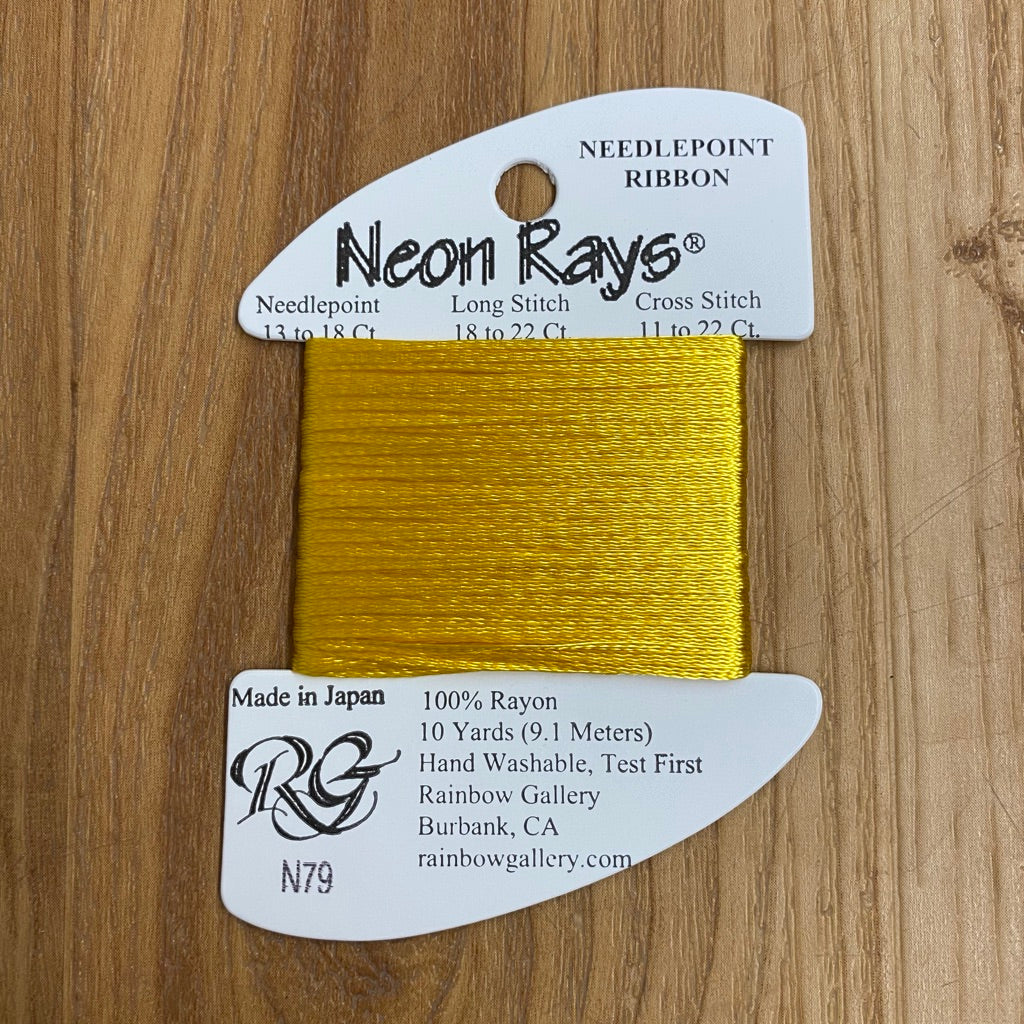Neon Rays N79 Bright Gold - KC Needlepoint